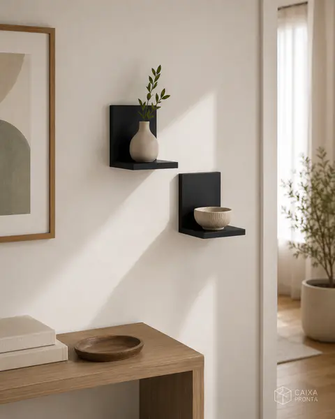 Kit com 2 Nichos Minimalistas em MDF — vista 2
