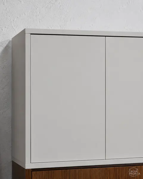 Armário Aéreo com 2 Portas em MDF — vista 4