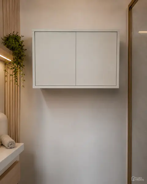 Armário Aéreo com 2 Portas em MDF — vista 6