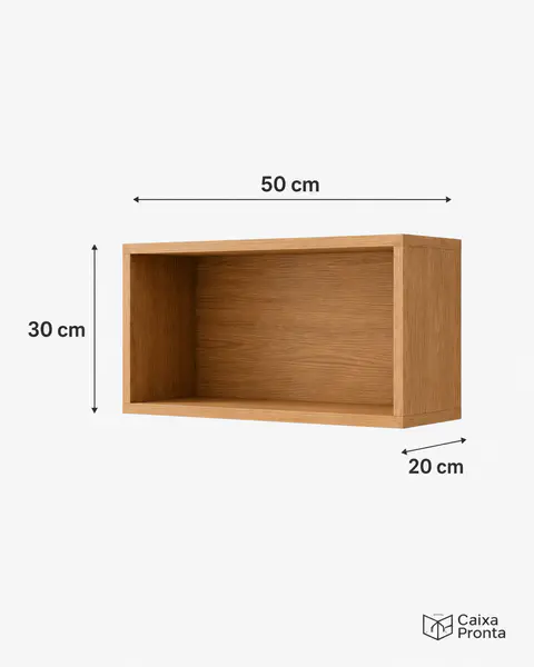 Kit com 3 Nichos para Parede em MDF — vista 2