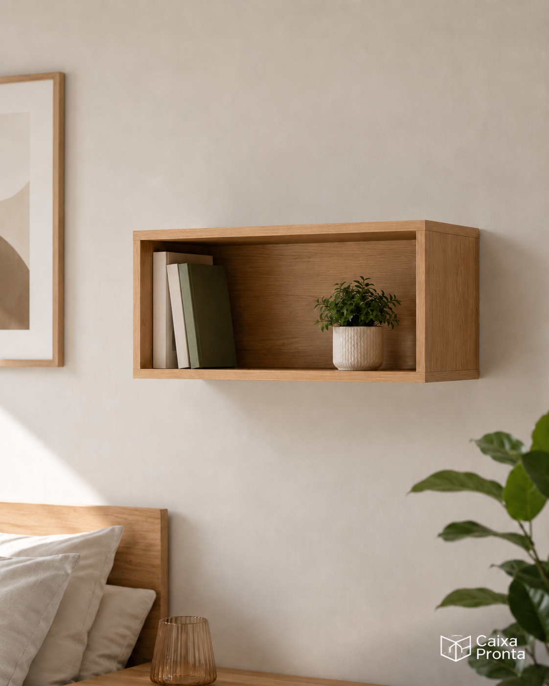 Kit 03 Nichos MDF Sala Quarto Decoracao Cozinha Banheiro em MDF — vista 4
