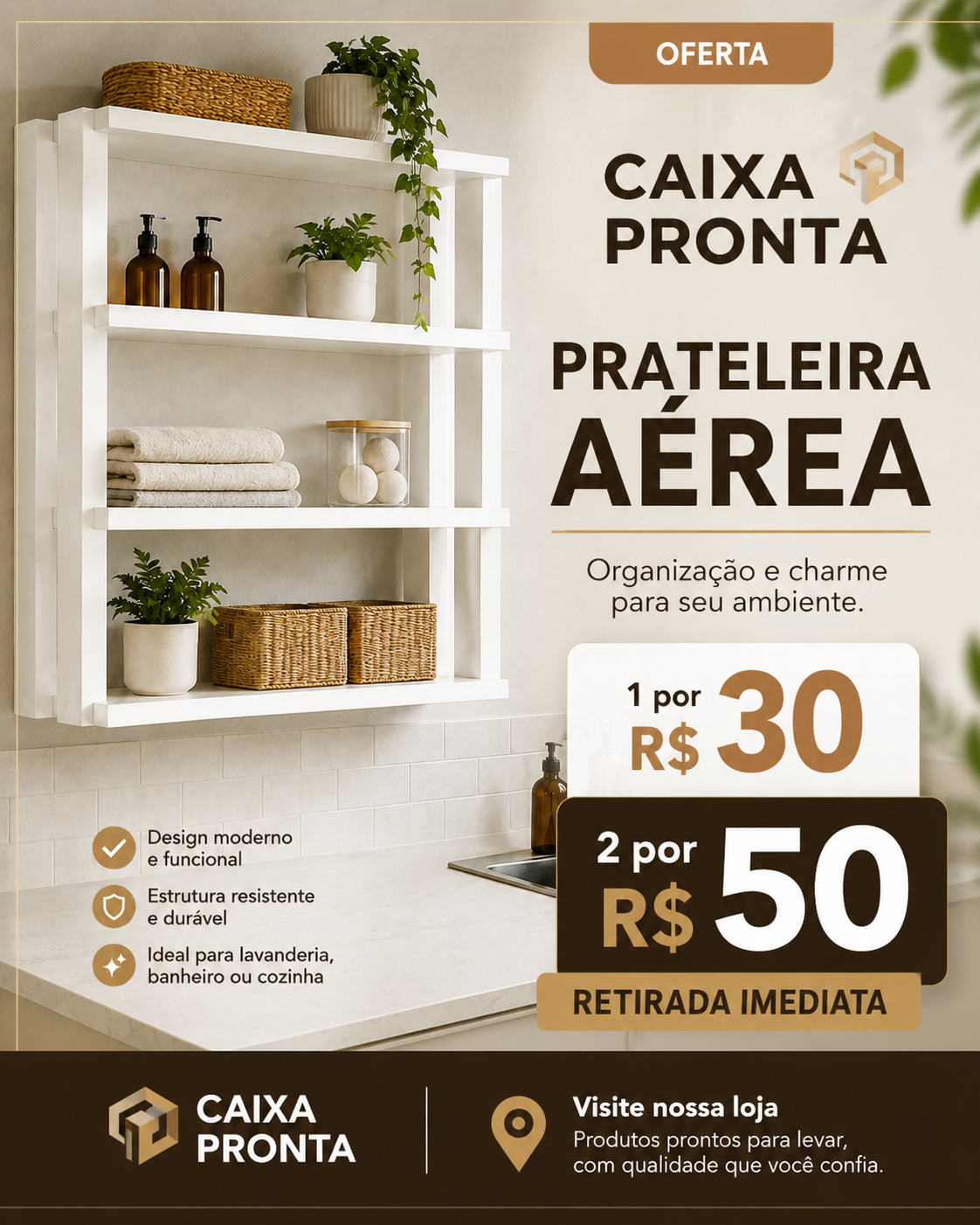 Prateleira MDF