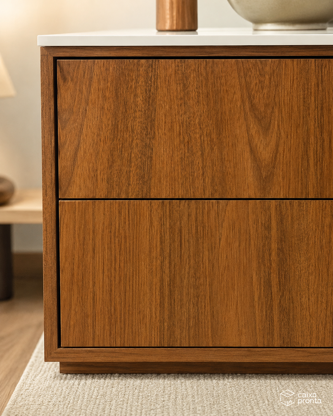 MESA DE CABECEIRA em MDF — vista 5